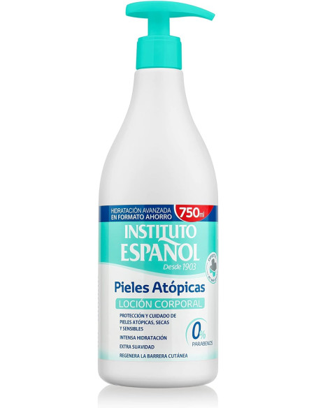 Loción hidratante piel atópica 750 ml Instituto Español